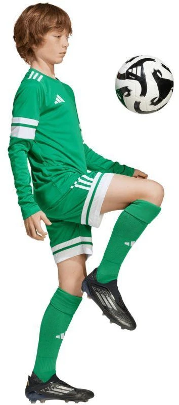 adidas Squadra 25 marškinėliai ilgomis rankovėmis vaikams žali JN7491