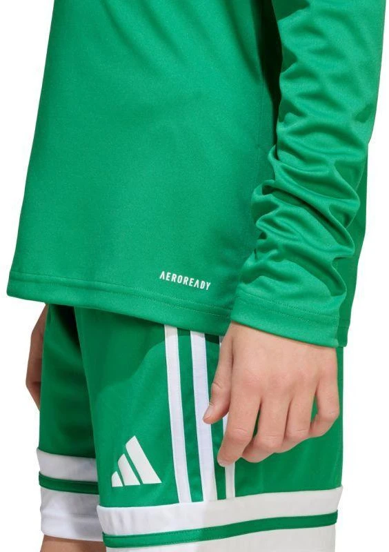 adidas Squadra 25 marškinėliai ilgomis rankovėmis vaikams žali JN7491