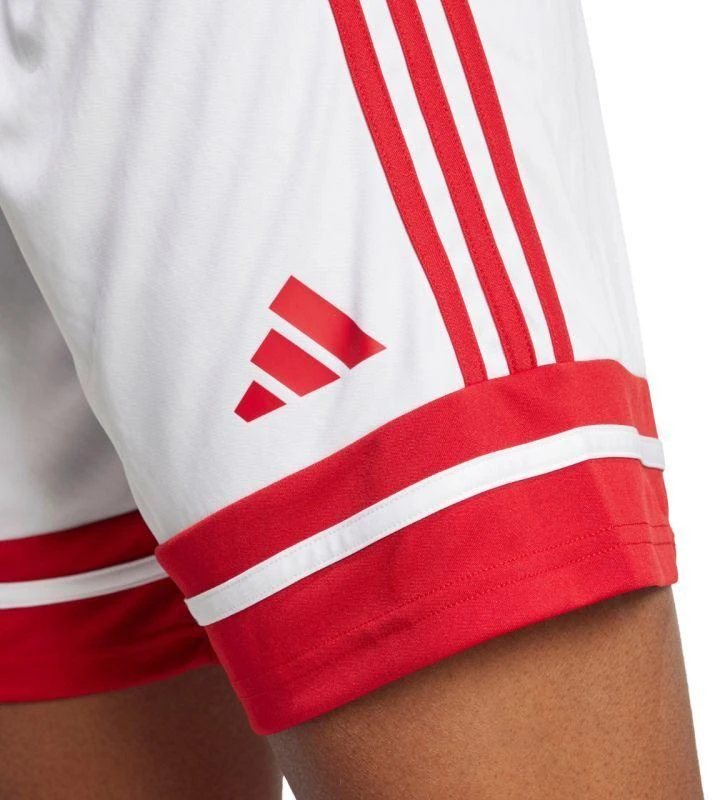 adidas Squadra 25 moteriški šortai balti ir raudoni JJ0020