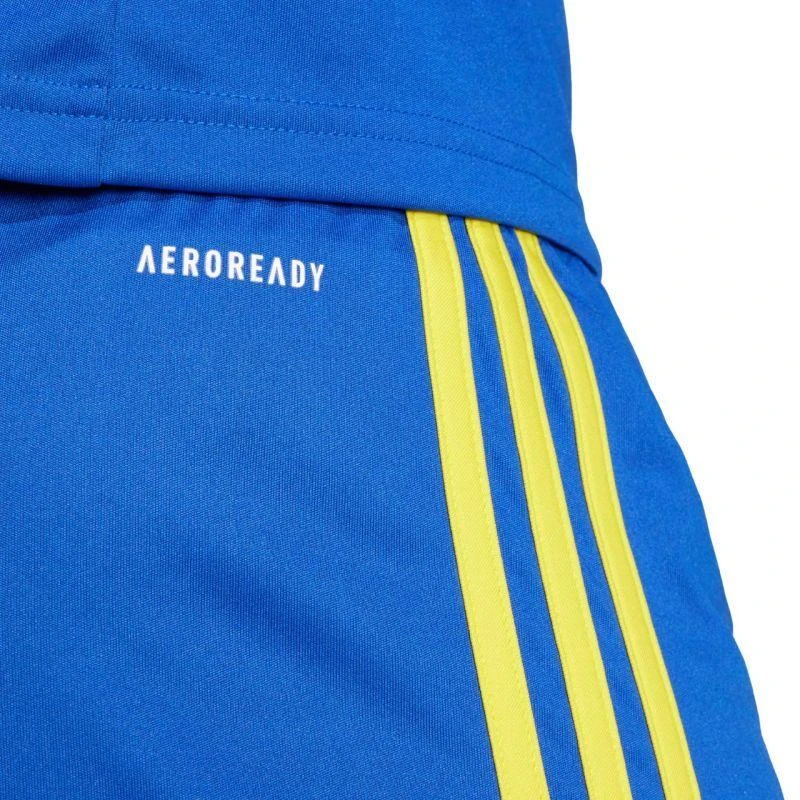 adidas Squadra 25 moteriški šortai, mėlyni ir geltoni, JN5408