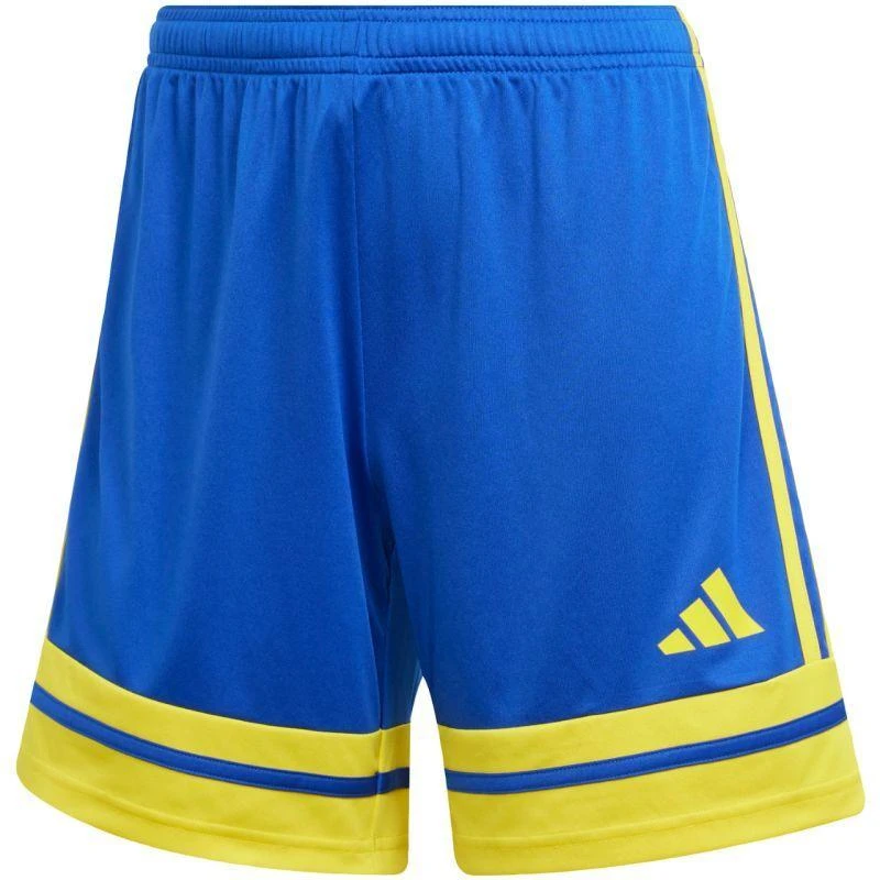 adidas Squadra 25 moteriški šortai, mėlyni ir geltoni, JN5408