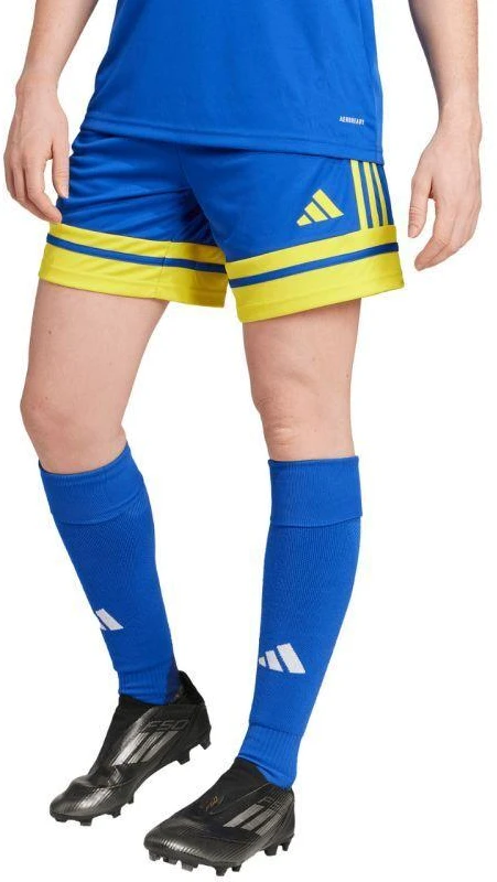 adidas Squadra 25 moteriški šortai, mėlyni ir geltoni, JN5408
