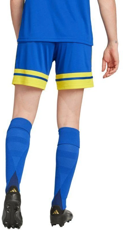 adidas Squadra 25 moteriški šortai, mėlyni ir geltoni, JN5408