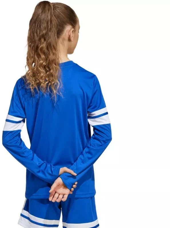 adidas Squadra 25 vaikiški marškinėliai ilgomis rankovėmis, mėlyni JJ0046