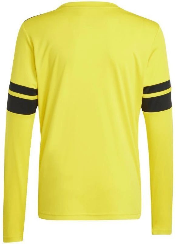 adidas Squadra 25 vaikiški marškinėliai ilgomis rankovėmis geltoni JJ0043