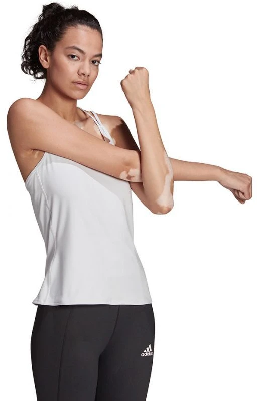 adidas Studio Slim Strappy Back Tank Top W HE3141