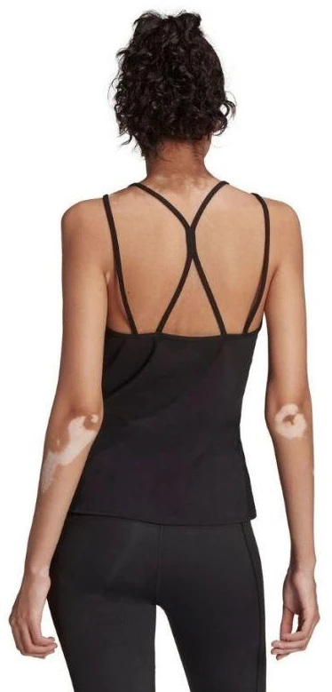 adidas Studio Slim Strappy Back Tank Top W HE3140
