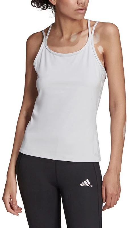 adidas Studio Slim Strappy Back Tank Top W HE3141