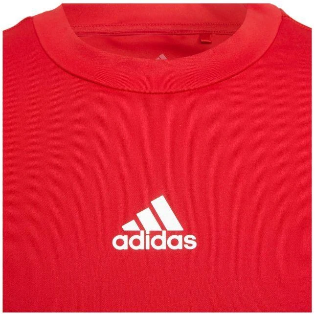 Adidas Techfit Compression Jr H23154 marškinėliai, raudoni