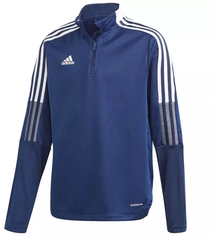 Adidas Tiro 21 jaunimo marškinėliai treniruotėms, jaunimo GK9661 megztinis