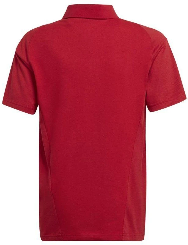 adidas Tiro 23 Competition Cotton Polo marškinėliai vaikams raudoni HI4715