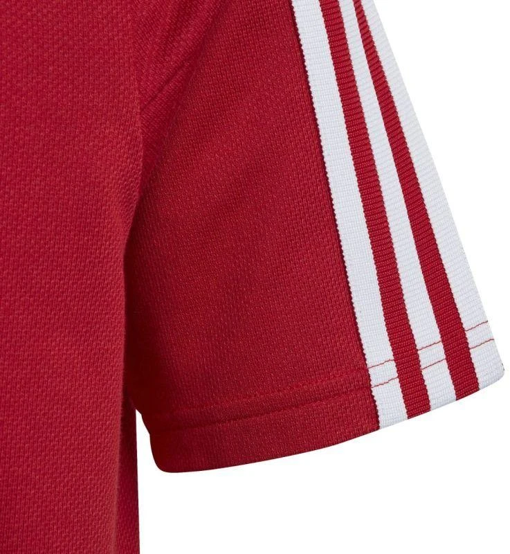 adidas Tiro 23 Competition Cotton Polo marškinėliai vaikams raudoni HI4715