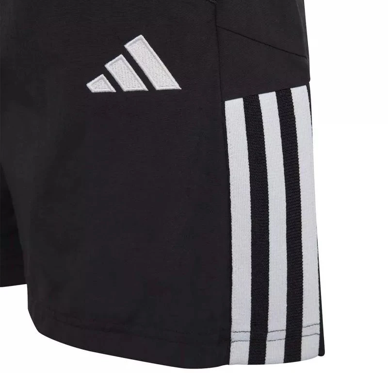 adidas Tiro 23 Competition Downtime vaikiški juodi šortai HI4716