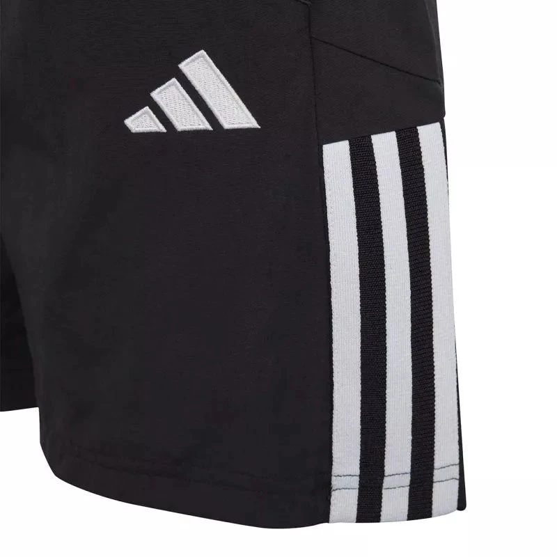 adidas Tiro 23 Competition Downtime vaikiški juodi šortai HI4716