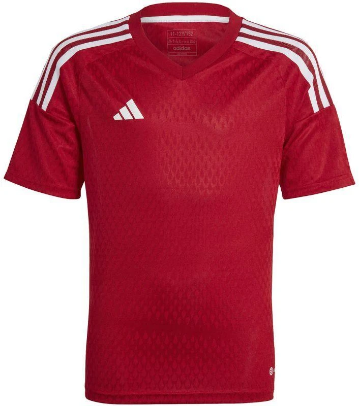 adidas Tiro 23 varžybų marškinėliai raudoni IC7457