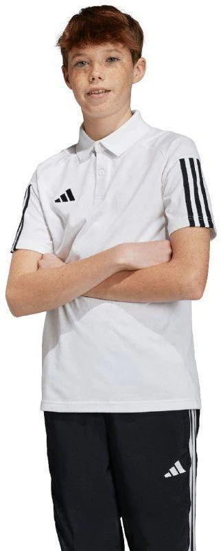 adidas Tiro 23 Varžybų Medvilniniai Marškinėliai Vaikams Balta IC4576