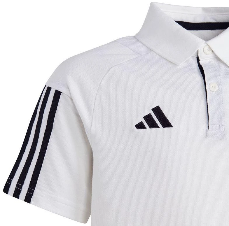 adidas Tiro 23 Varžybų Medvilniniai Marškinėliai Vaikams Balta IC4576