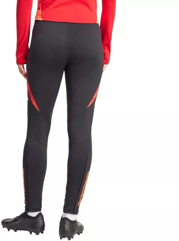 adidas Tiro 24 Varžybų treniruočių kelnės moterims, juodos ir raudonos, IS1637