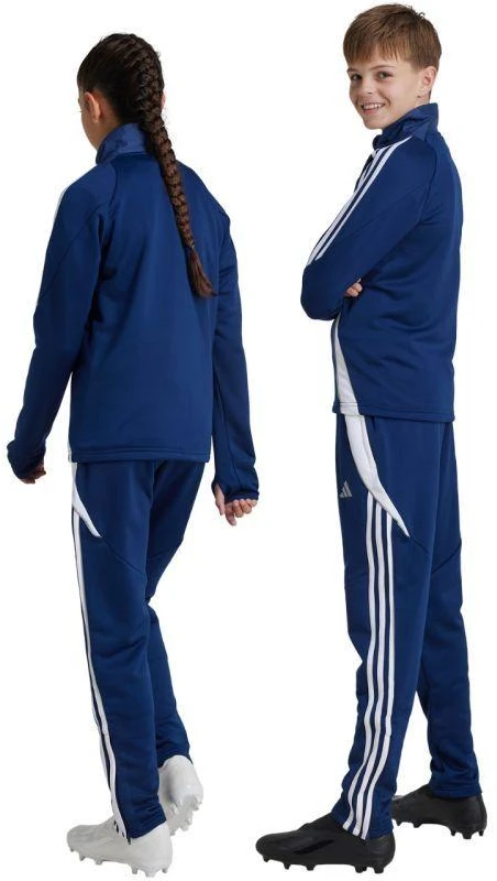 adidas Tiro 24 žieminės vaikiškos kelnės mėlynos IY0117