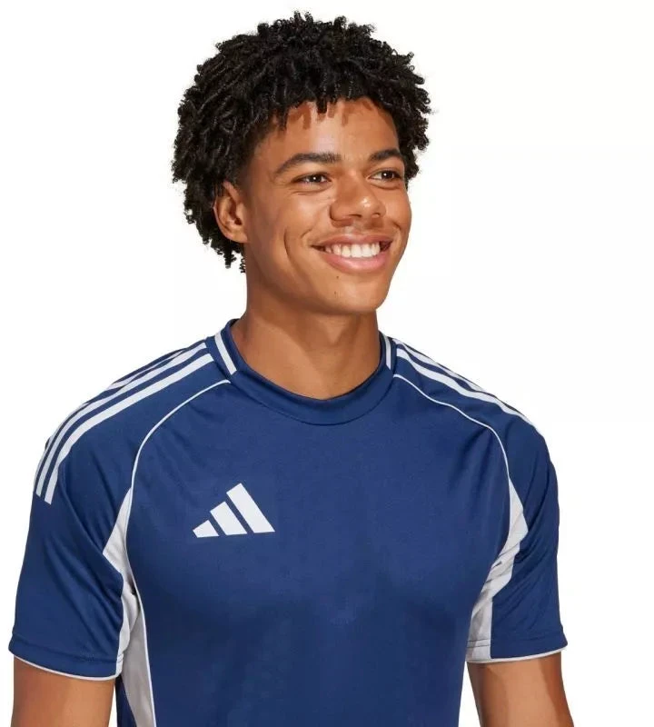 adidas Tiro 25 Competition Match vyriški marškinėliai Tamsiai mėlyni JF6079