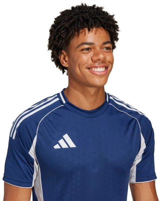 adidas Tiro 25 Competition Match vyriški marškinėliai Tamsiai mėlyni JF6079
