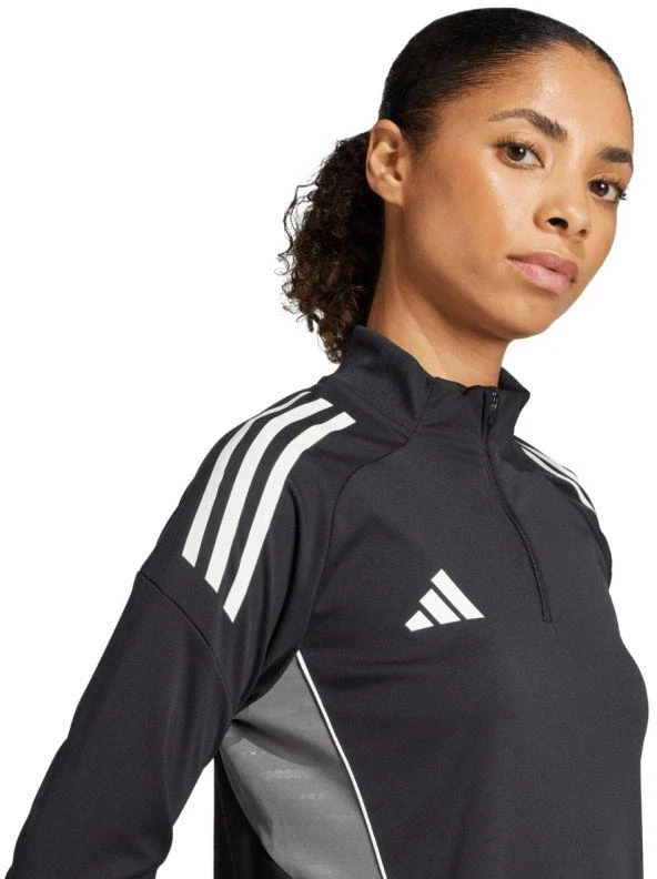 adidas Tiro 25 Competition Treniruočių viršutinis drabužis moterims, juoda ir pilka JC6273