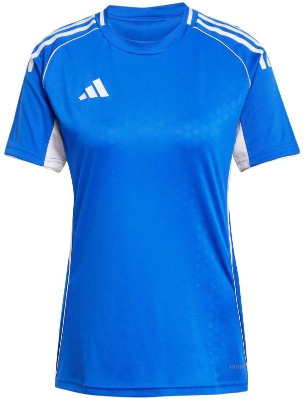 adidas Tiro 25 Varžybiniai marškinėliai moterims, mėlyni JH3825