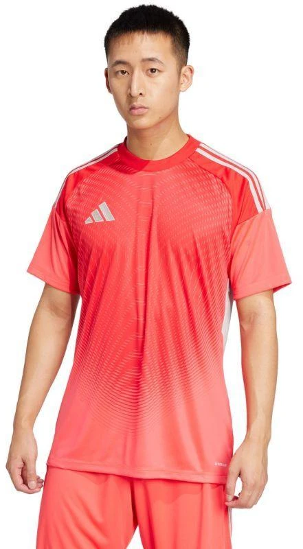 adidas Tiro 25 Varžybų marškiniai trumpomis rankovėmis Vyriški Vartininko marškiniai Raudoni JI9717
