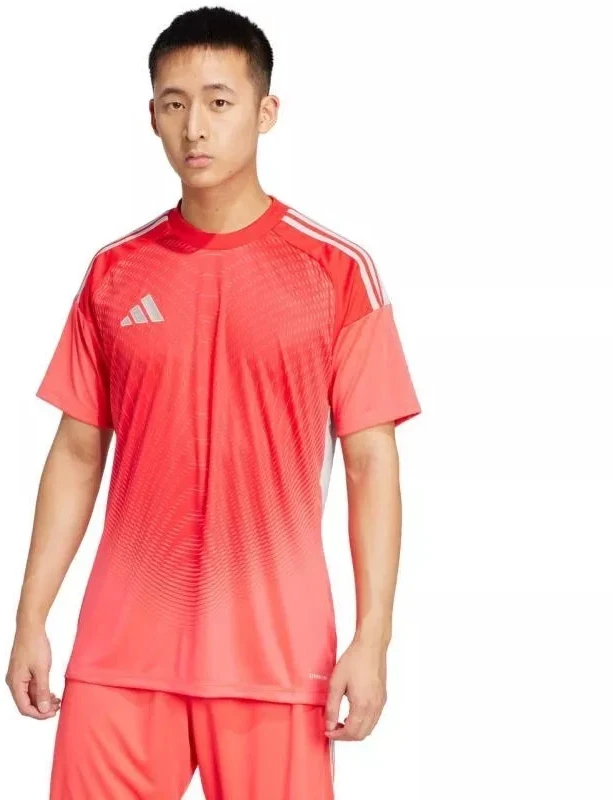 adidas Tiro 25 Varžybų marškiniai trumpomis rankovėmis Vyriški Vartininko marškiniai Raudoni JI9717
