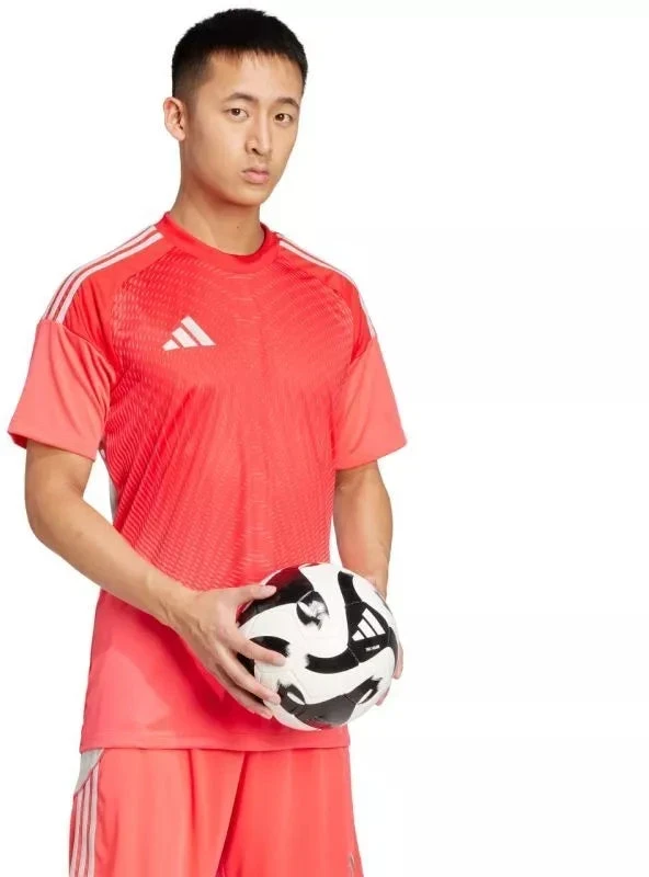 adidas Tiro 25 Varžybų marškiniai trumpomis rankovėmis Vyriški Vartininko marškiniai Raudoni JI9717