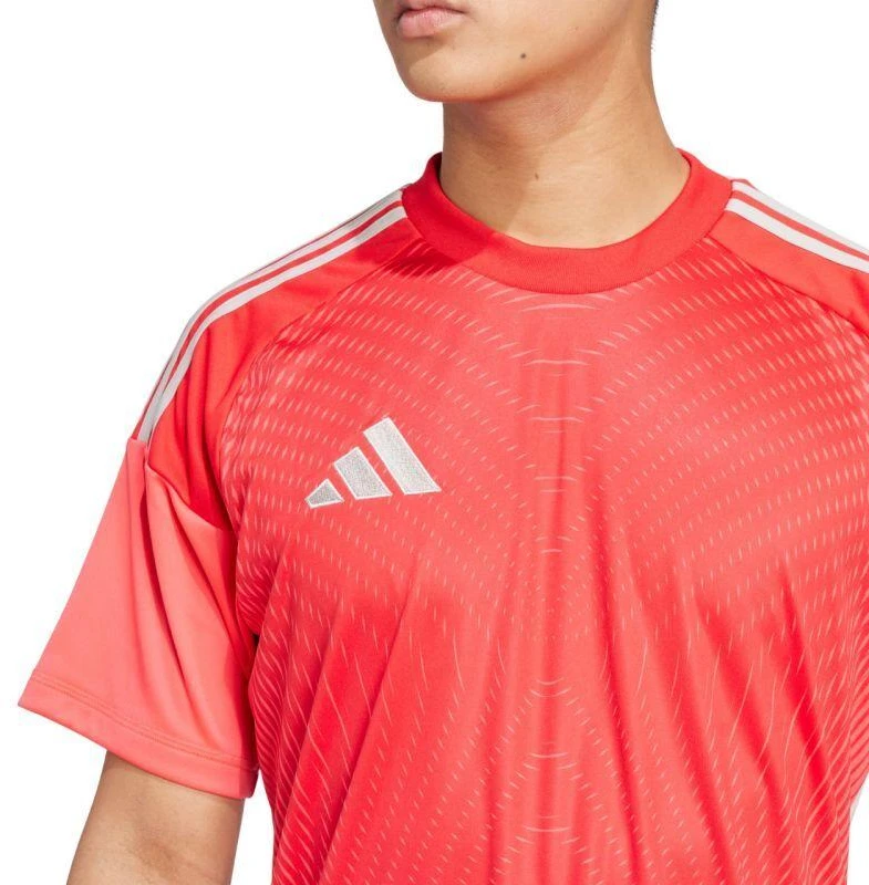 adidas Tiro 25 Varžybų marškiniai trumpomis rankovėmis Vyriški Vartininko marškiniai Raudoni JI9717