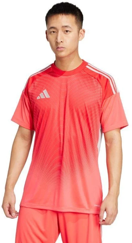 adidas Tiro 25 Varžybų marškiniai trumpomis rankovėmis Vyriški Vartininko marškiniai Raudoni JI9717