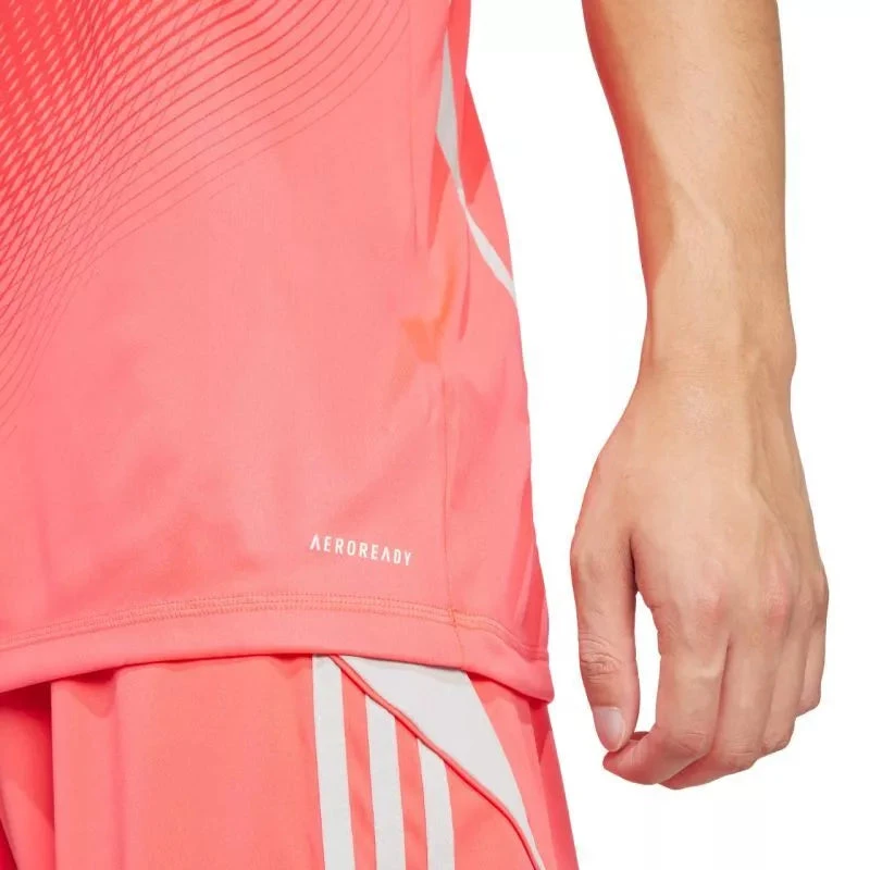 adidas Tiro 25 Varžybų marškiniai trumpomis rankovėmis Vyriški Vartininko marškiniai Raudoni JI9717