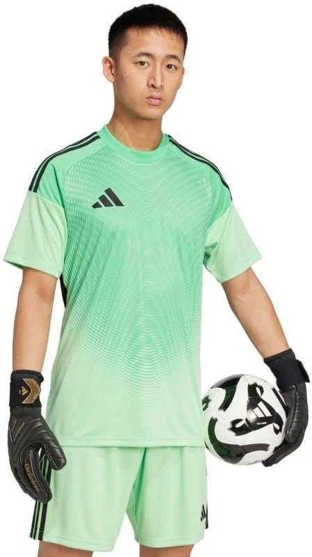 adidas Tiro 25 Varžybų vartininko džersis trumpos rankovės Vyriškas Žalias JI9716
