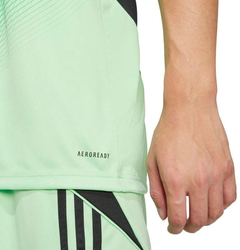 adidas Tiro 25 Varžybų vartininko džersis trumpos rankovės Vyriškas Žalias JI9716