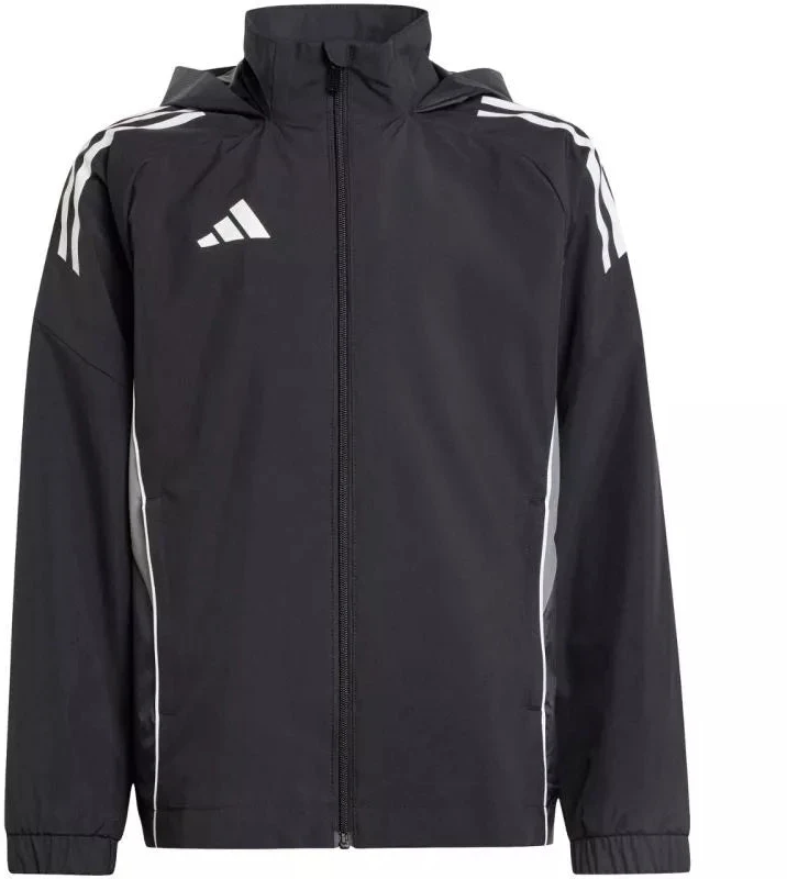 adidas Tiro 25 Varžybų visų orų striukė vaikams Juoda IW0448