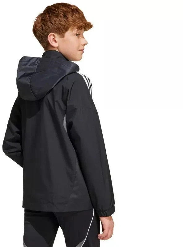 adidas Tiro 25 Varžybų visų orų striukė vaikams Juoda IW0448