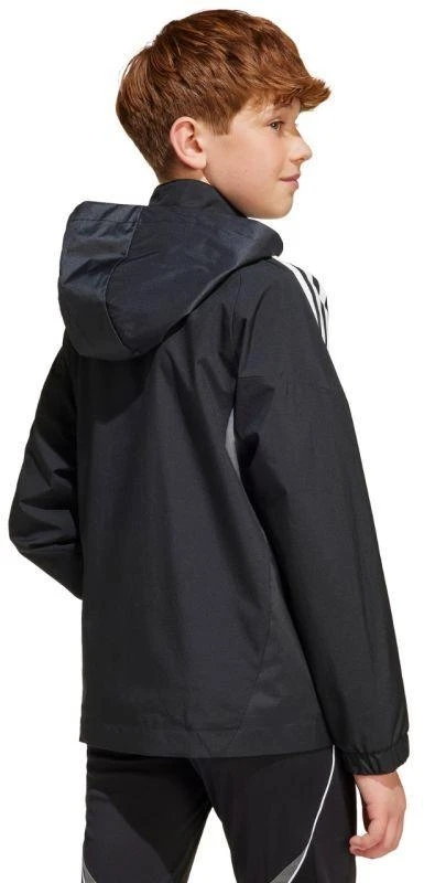 adidas Tiro 25 Varžybų visų orų striukė vaikams Juoda IW0448
