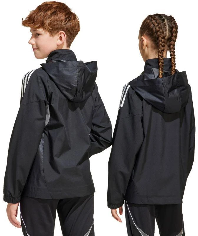 adidas Tiro 25 Varžybų visų orų striukė vaikams Juoda IW0448
