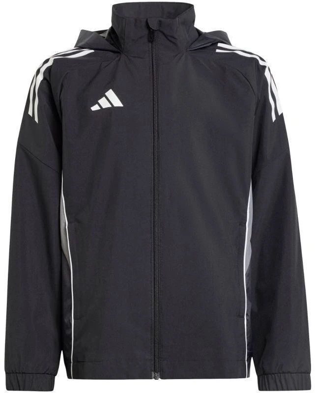 adidas Tiro 25 Varžybų visų orų striukė vaikams Juoda IW0448