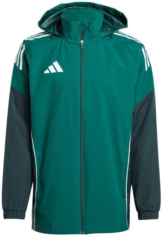 adidas Tiro 25 Varžybų Vyriška striukė atspari visoms oro sąlygoms Žalia JI8936