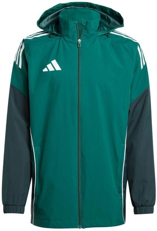 adidas Tiro 25 Varžybų Vyriška striukė atspari visoms oro sąlygoms Žalia JI8936