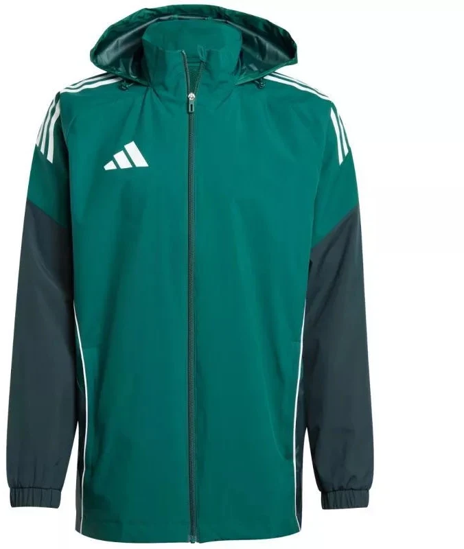 adidas Tiro 25 Varžybų Vyriška striukė atspari visoms oro sąlygoms Žalia JI8936