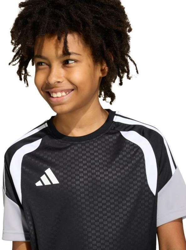 adidas Tiro 26 Competition Training marškinėliai vaikams, juodos ir pilkos KA7599