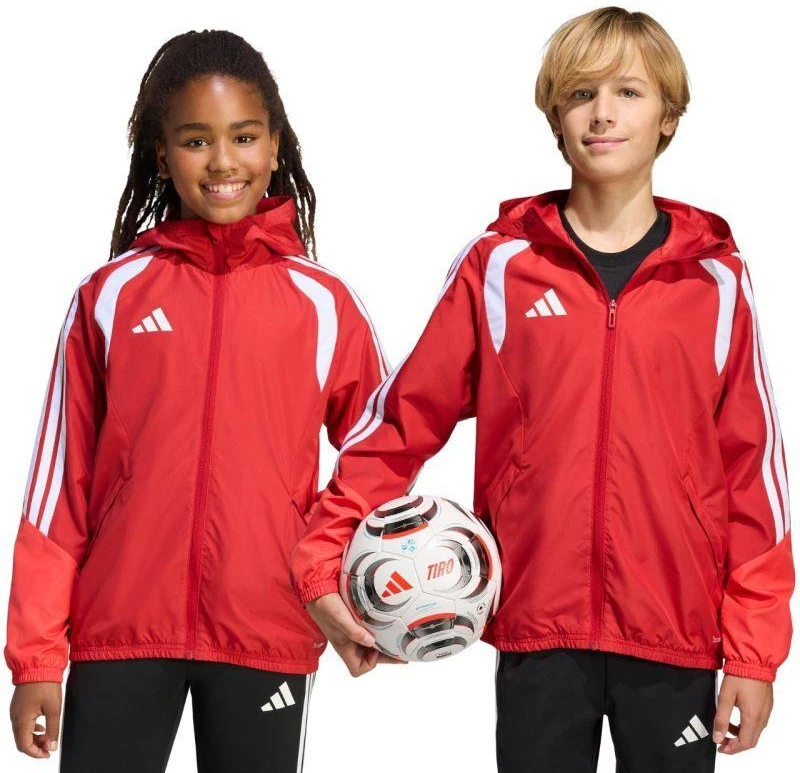 adidas Tiro 26 Competition Visiems Orams Vaikų Striukė Raudona KB0155
