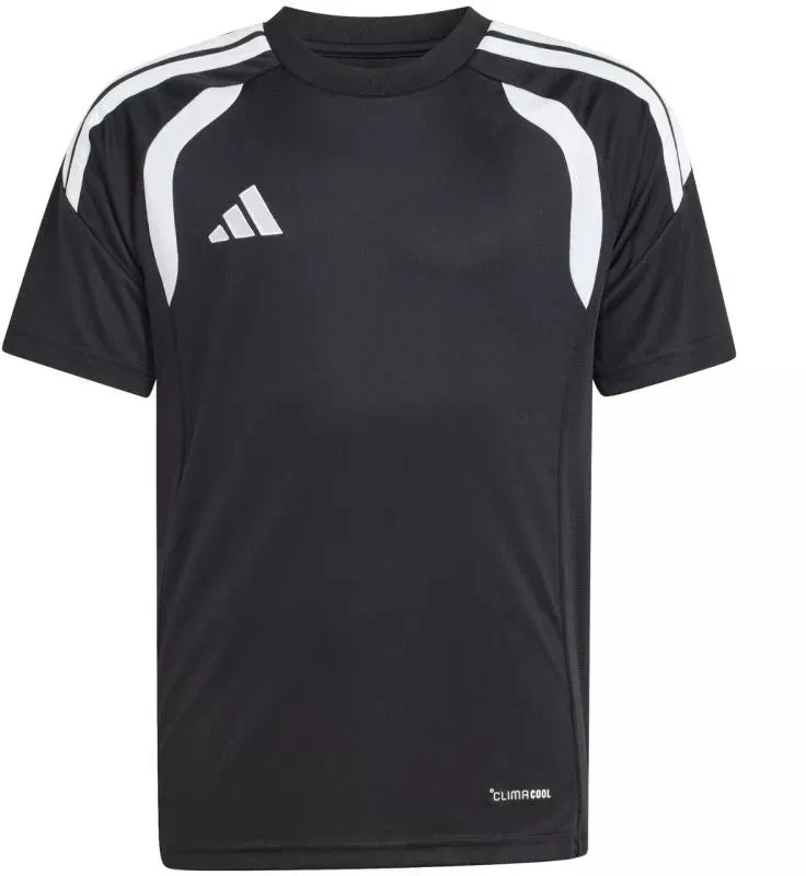 adidas Tiro 26 futbolo marškinėliai vaikams juodi KB1319