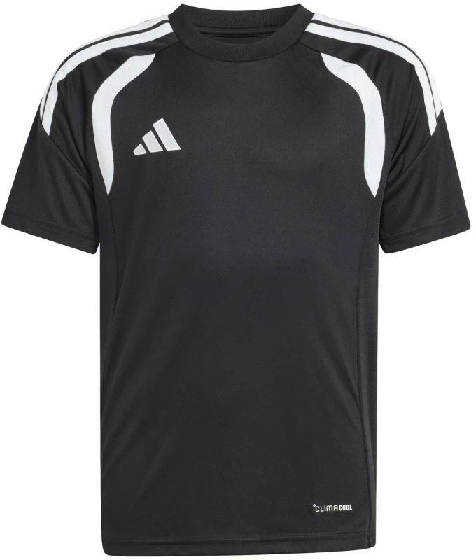 adidas Tiro 26 futbolo marškinėliai vaikams juodi KB1319