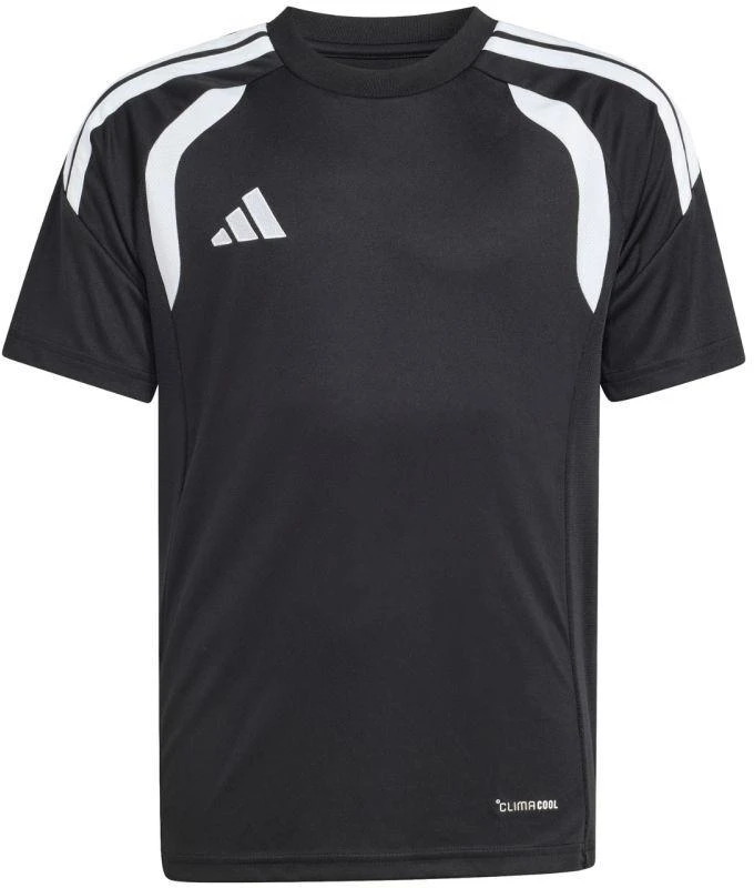 adidas Tiro 26 futbolo marškinėliai vaikams juodi KB1319