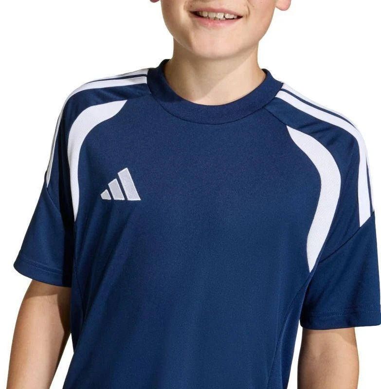 adidas Tiro 26 Komandos marškinėliai Tamsiai mėlyna ir balta KB1323