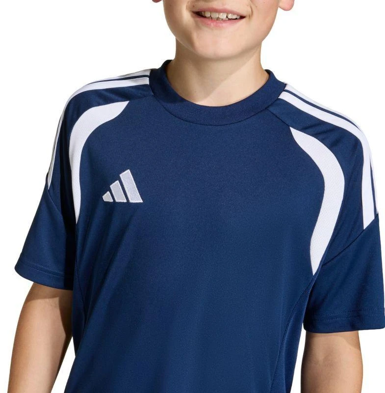 adidas Tiro 26 Komandos marškinėliai Tamsiai mėlyna ir balta KB1323